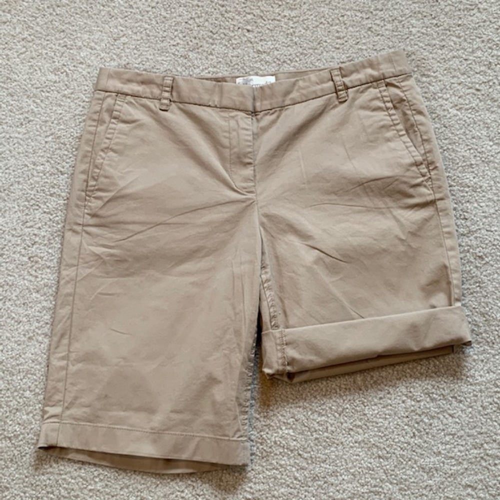 J.Crew 9" Summer Weight Chino Bermuda Short
